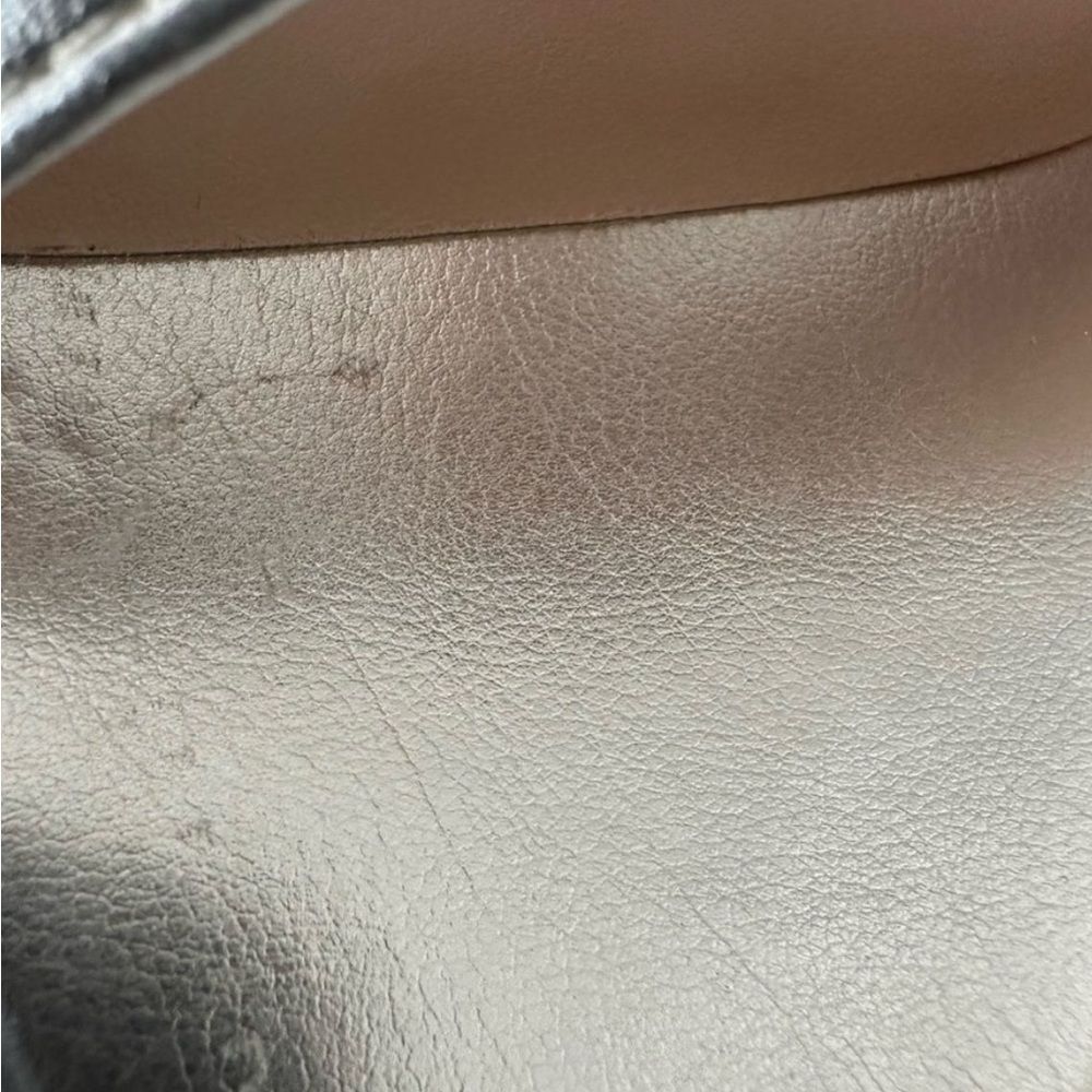 Bandolino Kammie 3 Silver Metallic Espadrille Wedge Sandals Size 11 NWB - Picture 12 of 13